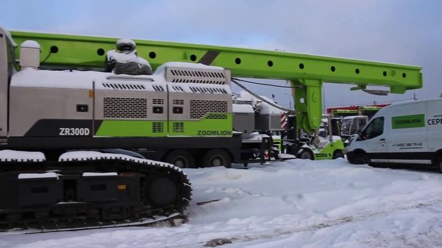 Роторно-буровые установки ZR300 Zoomlion в Москве смотреть онлайн