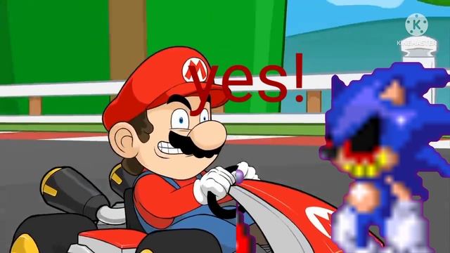 sonic.exe reacts to racist mario смотреть онлайн