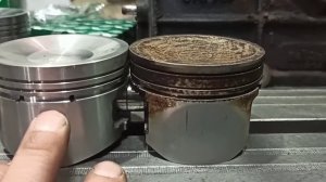 Расточка блока цилиндров  Nissan 1.6 (о качестве поршней)