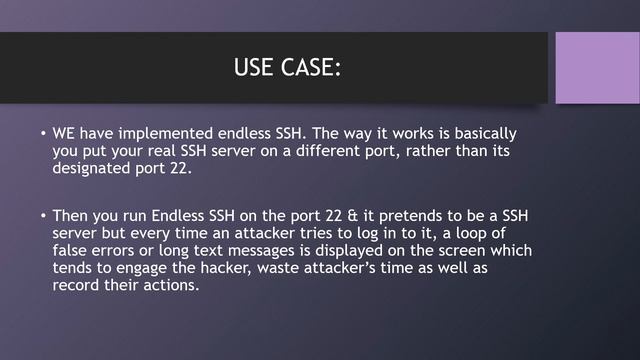 SSH Honeypot | Computer Security MSIS-2k22 смотреть онлайн