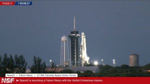 SpaceX Falcon Heavy Launches ViaSat-3 Americas