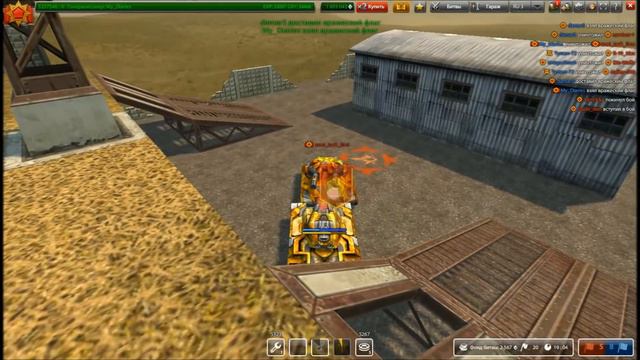 Tanki Online Game Play №5 ШУМ CTF + Краска Чемпион смотреть онлайн