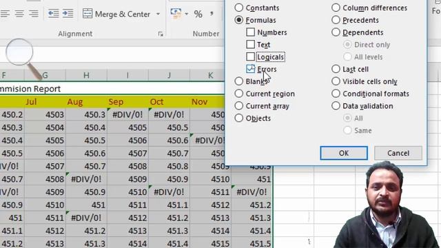 How to find errors cell in Ms-Excel Best Tricks смотреть онлайн