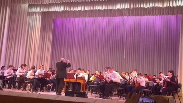 Д. Шостакович. "Охота". Музыка к драме В. Шекспира "Гамлет" Школьный оркестр народных инструментов. смотреть онлайн