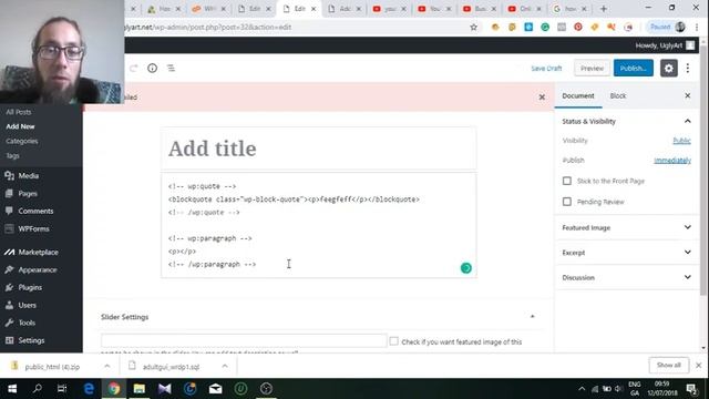 NEW Wordpress 5.0 Update Post and Page Editor | Use Classic Editor Plugin 7.12. 2018 смотреть онлайн