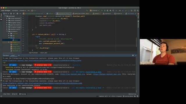 Cross-contract calls in Rust смотреть онлайн