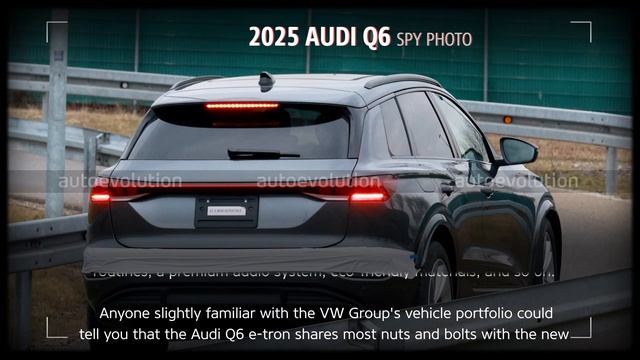 SPYSHOTS: 2025 #Audi Q6 #e-tron