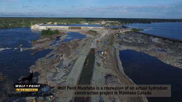 Wolf Point Manitoba, Snowrunner Mod Map смотреть онлайн