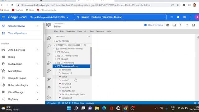 Cloud Foundation Toolkit CFT Training Instance Group | Qwiklabs смотреть онлайн