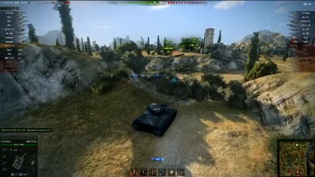 AMX 50 100 Разворот на месте на 360 градусов смотреть онлайн
