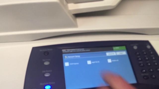 Access network settings Xerox Phaser 3635 MFP install network TCP/IP printer via dhcp mode смотреть онлайн