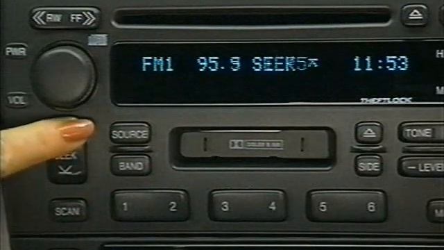 1998 Cadillac Seville Video Owner's Manual