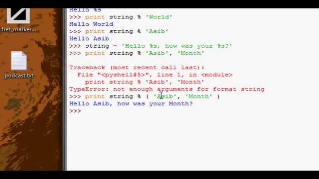 Python Tutorial #17 - String Formatting #1 смотреть онлайн