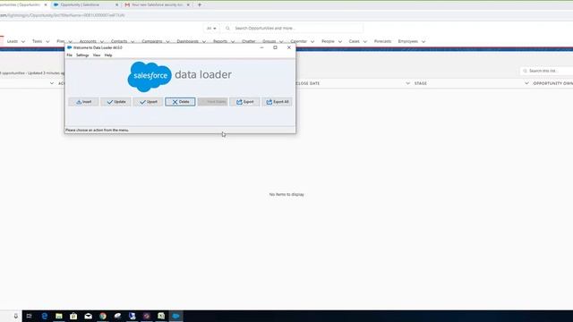 19. Data loader Update, Upsert and Delete смотреть онлайн