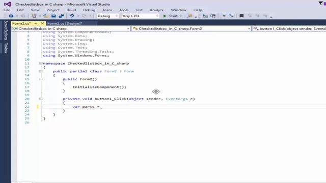 c# tutorial for beginners: How to send data from Multiline textBox to checkedListbox in C# смотреть онлайн
