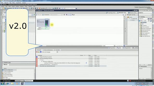S7-PLCSIM Advanced v1.0 work with CPU v2 0 only смотреть онлайн