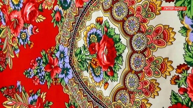 Павловопосадские платки Восстановленный рисунок Подкова & Караван смотреть онлайн