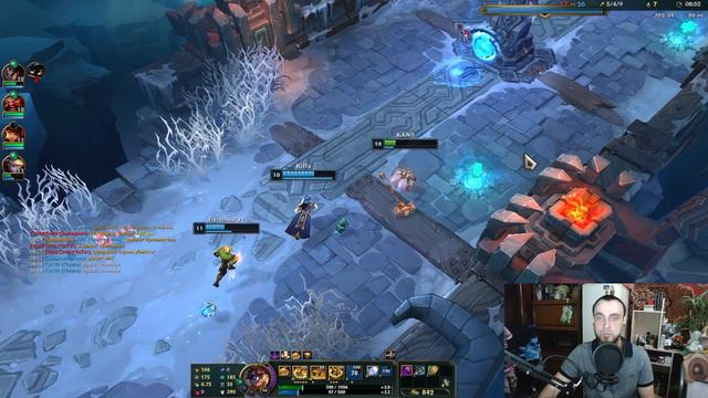 Поддержишь мой МОЛОТ? / League of legends / ARAM смотреть онлайн