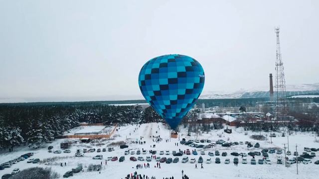 Минусинск Ясная Поляна Воздушный шар смотреть онлайн