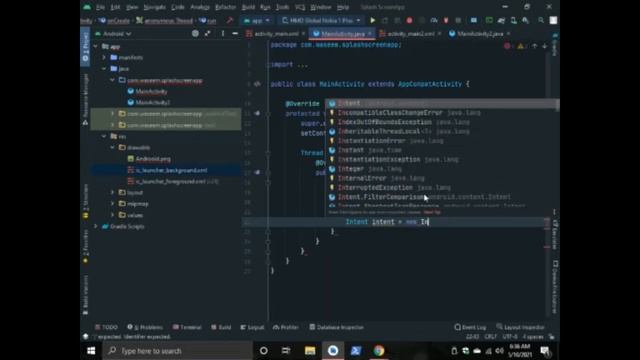 How to Create Splash Screen App For android | Android Studio Learn Python смотреть онлайн