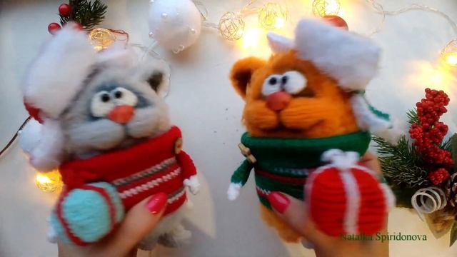 анонс мк котик в шапке, елочная игрушка смотреть онлайн