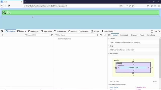 JavaScript: Solution: drop event not firing смотреть онлайн