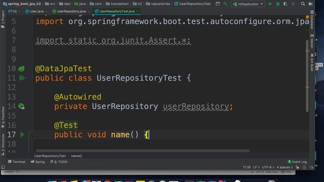 제6편 - Spring Boot Jpa앱 빌드하고 h2로 테스트 하기 смотреть онлайн