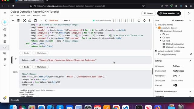 Train Object Detection Models in PyTorch | Faster RCNN | Aquarium Detection смотреть онлайн