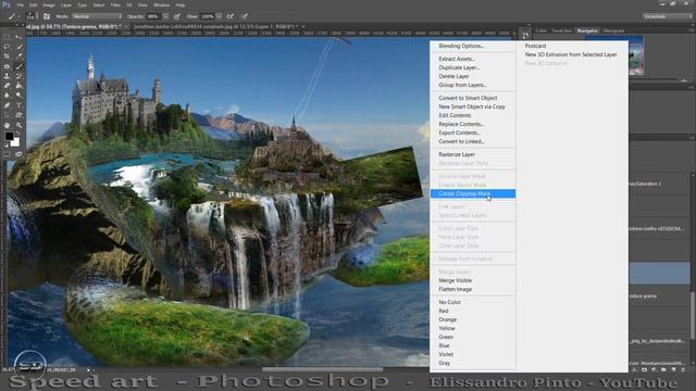 Speed Art-Adobe © Photoshop® Manipulation-)---- ► Dream of flying_II смотреть онлайн