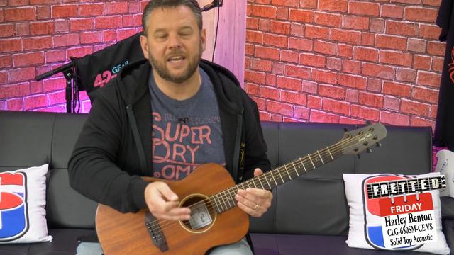 Harley Benton ALL Solid Acoustic (CLG-650SM-CE VS) смотреть онлайн