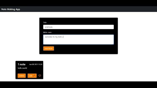 demo of note making app using react смотреть онлайн