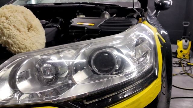 Проект "Тачка в идеал" и Легкая полировка фар CITROEN C5 смотреть онлайн