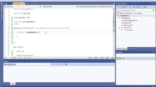 Codeforces: Lucky Numbers (Binary Search) смотреть онлайн