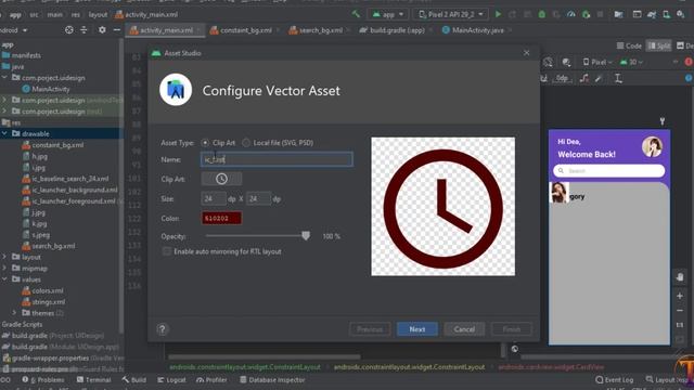 Modern Mobile UI Android Studio Tutorial | Mobile dashboard UI | Material Design Android Studio смотреть онлайн