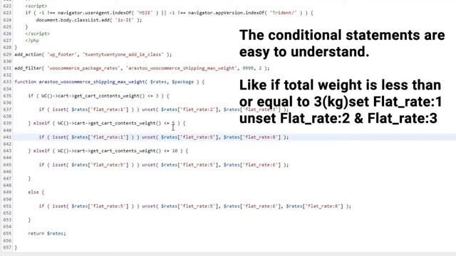 Woocommerce Shipping Flat Rate Cost Weight Based No Plugin - 2021 Guide Easy Solution - Quality 720 смотреть онлайн