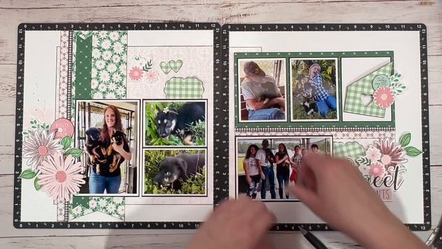 Add 11 Photos In a Fun Interactive Way! | Scrapbook Layout Idea | Pet Adoption смотреть онлайн