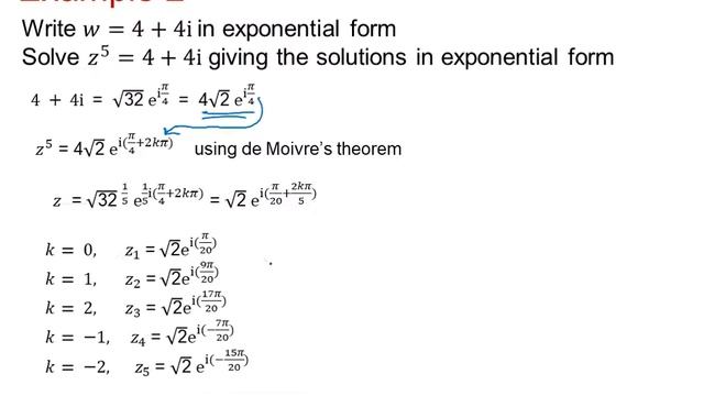 Edexcel Core Pure: Complex numbers 6-2 смотреть онлайн