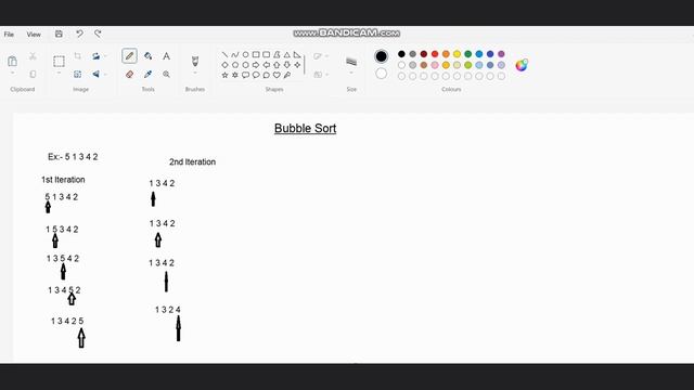 Bubble Sort in Java смотреть онлайн