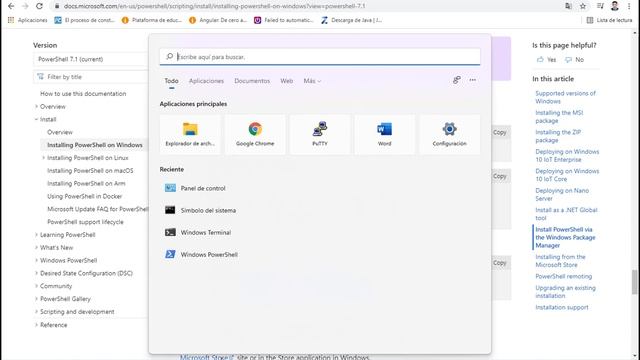 ✅ Como Descargar e instalar nueva versión de Windows PowerShell 7 смотреть онлайн