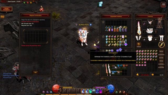 ARMAS BLOODANGEL Y SU EVOLUCIÓN | MU ONLINE SEASON 18 - ILLUSION KNIGHT смотреть онлайн