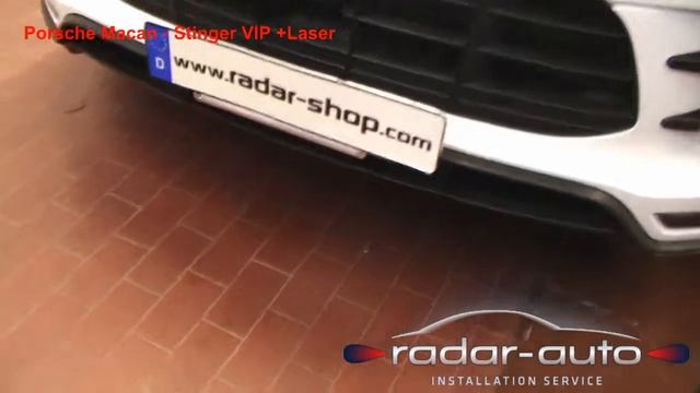 Installation Service Radarwarner / Radar detector / Detecteurs de Radar Porsche Macan смотреть онлайн