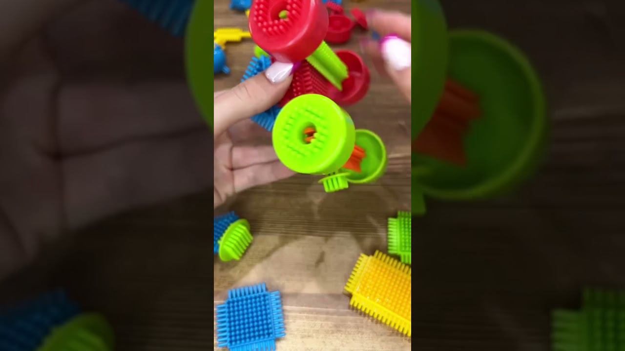 Конструктор игольчатый Ежик развивающий Bazumi смотреть онлайн