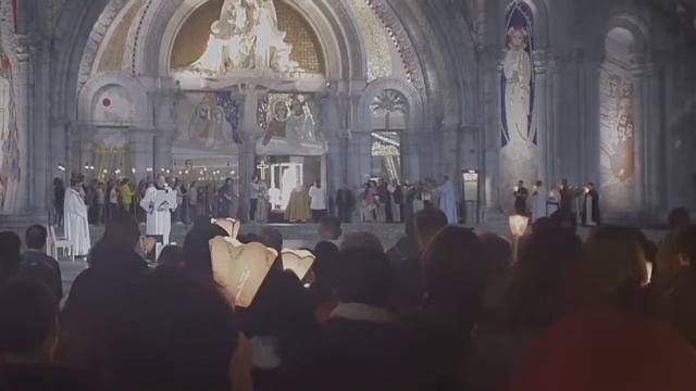 Lourdes Basilique Notre Dame du Rosaire смотреть онлайн