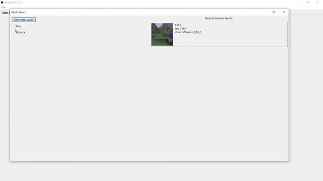 How To Open A World In Amulet Editor