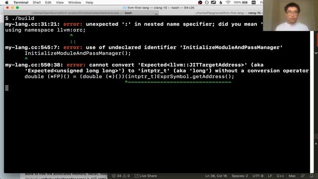 LLVM Tutorial #14: JIT смотреть онлайн