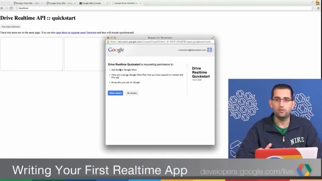 Google Drive SDK: Writing your first Realtime API app смотреть онлайн