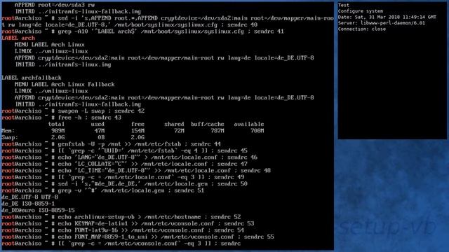 Arch Linux installs fine from archlinux-2018.03.01-x86_64.iso (kernel 4.15.6-1) смотреть онлайн