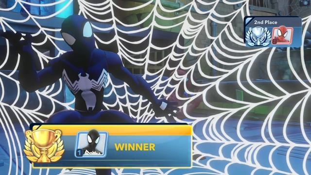 Spiderman VS Black Suit Spiderman Marvel Battlegrounds Disney Infinity 3.0 смотреть онлайн