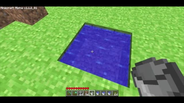 Infinite Water Source - Basic Minecraft Tutorial смотреть онлайн