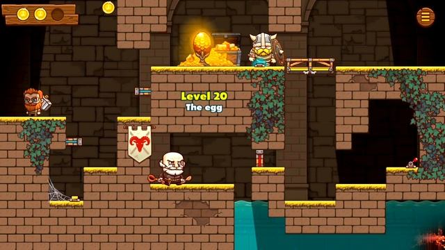 Duo Vikings 2 Level 20 [GAMEPLAY] poki.com смотреть онлайн